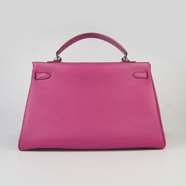 High Quality Hermes Kelly 35cm Togo Leather Bag Peach 6308